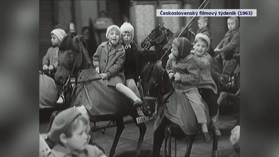 Letenský kolotoč v roce 1963