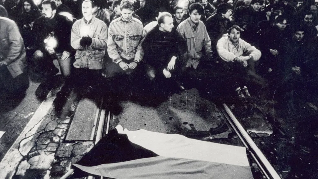 Národní třída 17.11.1989