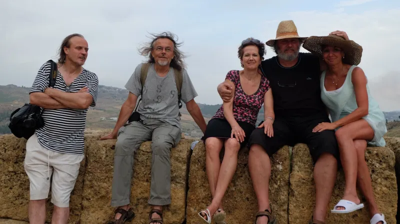 Výtvarnické soustředění na Sicílii