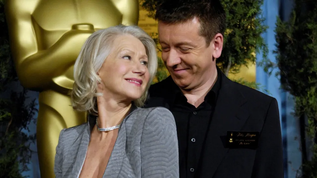 Helen Mirrenová a Peter Morgan