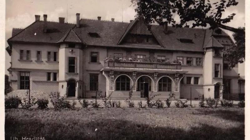 Nádraží v Uherském Hradišti (1942)