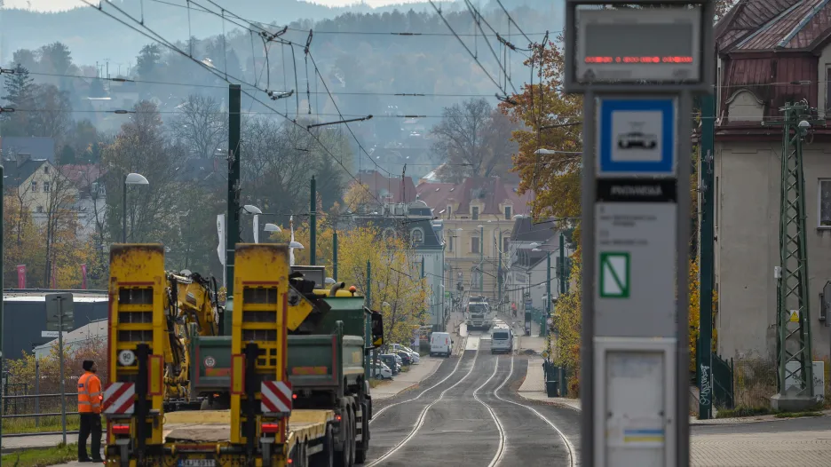 Rekonstrukce tramvajové tratě z Liberce do Jablonce nad Nisou ve Vratislavicích nad Nisou