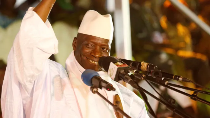Dosavadní prezident Gambie Yahya Jammeh