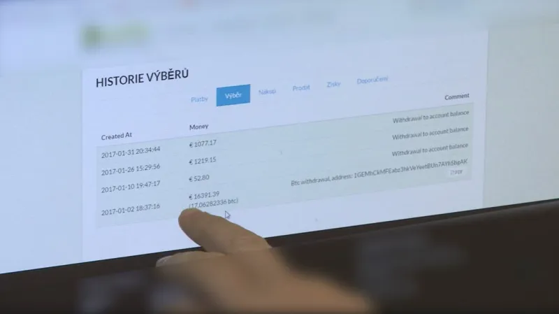„Ukradli mi 16 391 eur, poslali si to na bitcoinovou peněženku,“ tvrdí podnikatel