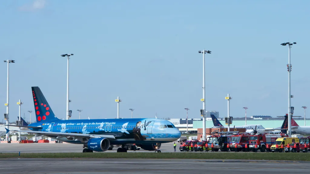 Bruselské letiště Zaventem