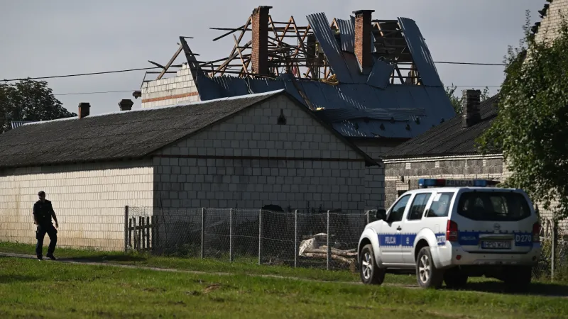 Události: Ruské drony nad Polskem