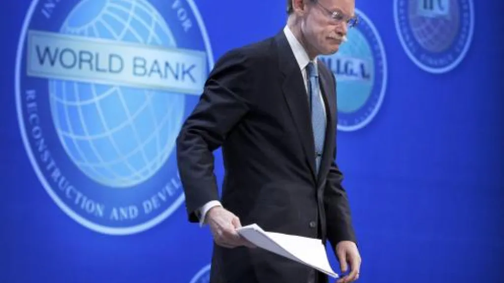 Robert B. Zoellick na summitu MMF a Světové Banky