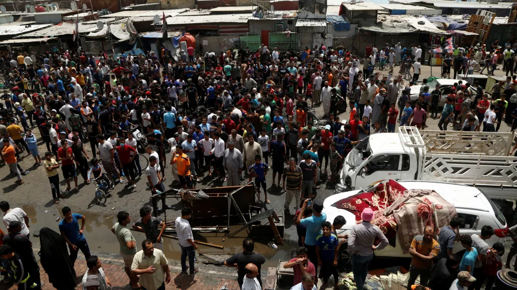 Bombový útok v Bagdádu