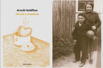 Po tatovi píše Arnošt Goldflam hlavně o mamince, dost si vymýšlí