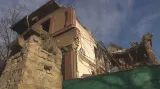 Rozbořená vila z chráněné kolonie na Vinohradech