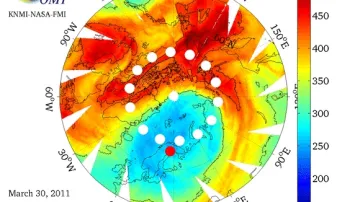 Ozon v Arktidě