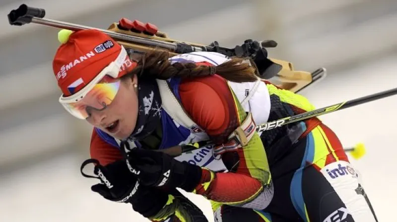 Sestřih sprintů z mistrovství Evropy biatlonistů