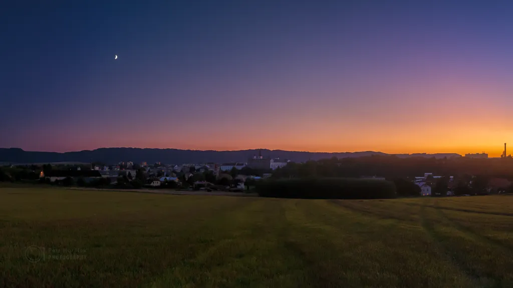 Sopečný soumrak na Broumovsku