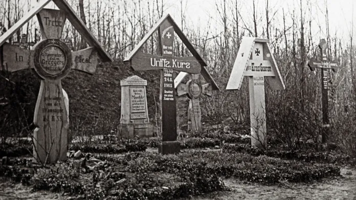 Bitva na Sommě - německé hroby