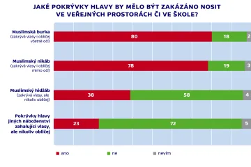 Hidžáb ve škole? Nám to nevadí, tvrdí většina Čechů