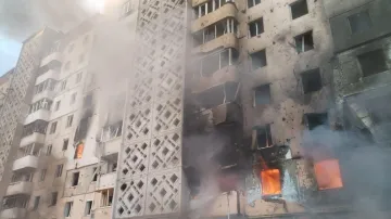 Důsledky ruského útoku na Ternopil