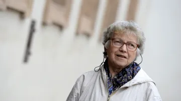 Natalja Gorbaněvská na návštěvě Prahy