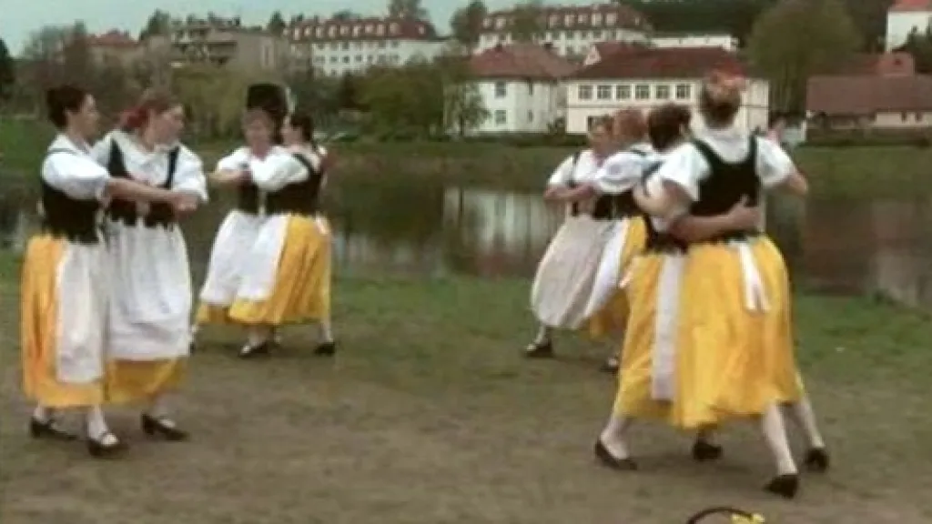 Soubor Kamýček při vystoupení