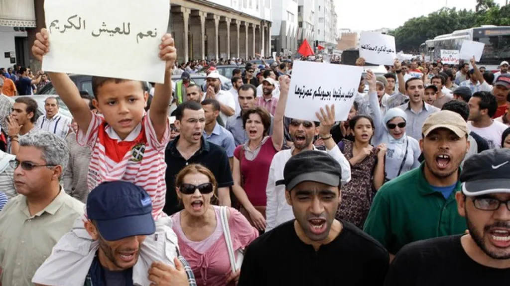 Demonstrace v Maroku