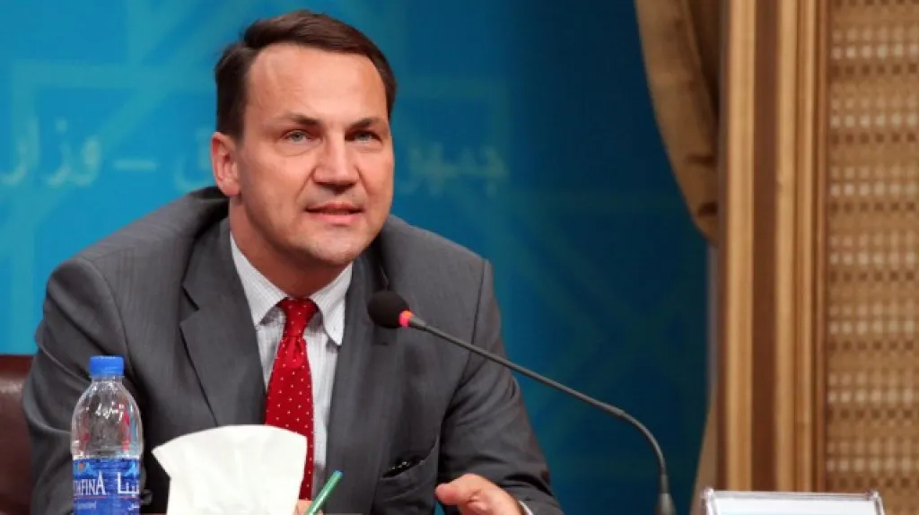 Polský ministr zahraničí Radoslaw Sikorski