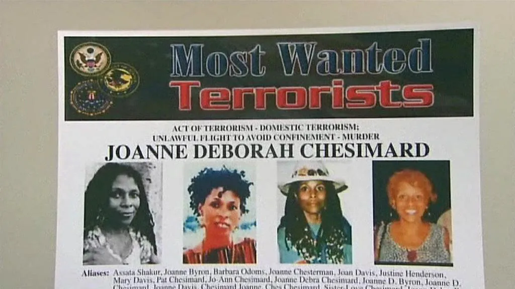 FBI pátrá po Joanne Deborah Chesimardové