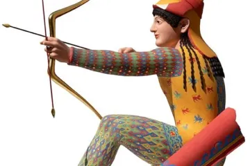 Bílý mramor je jen pohádka. Archeologové na výstavě ukazují, že antické sochy hýřily barvami