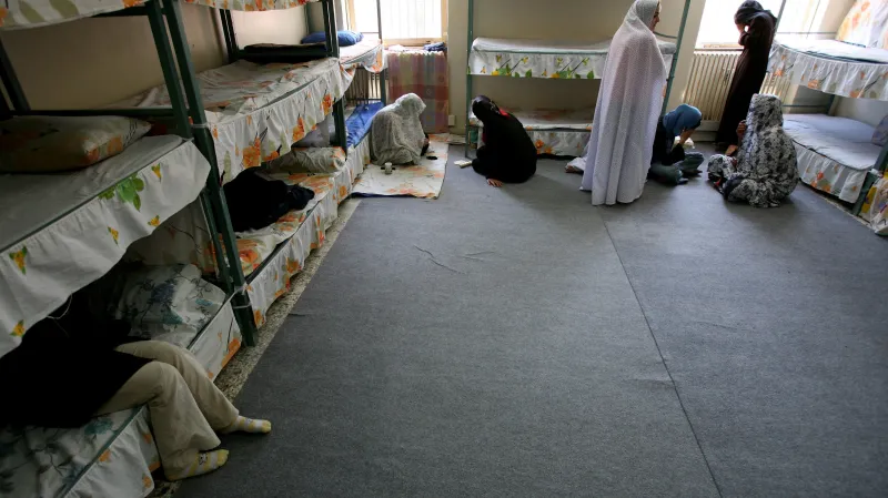 Vězeňkyně v zařízení Evín