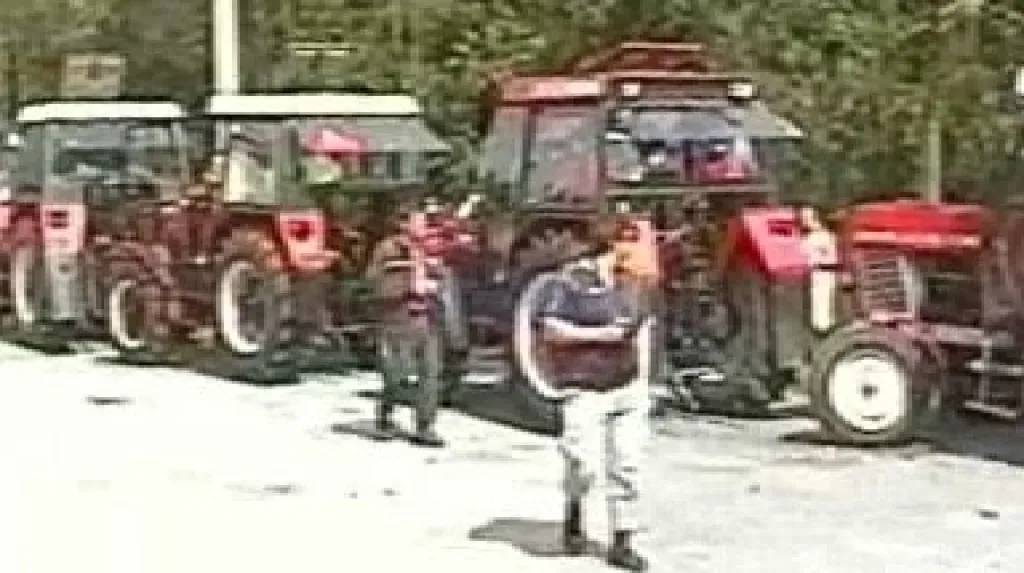 Sraz majitelů traktorů Zetor