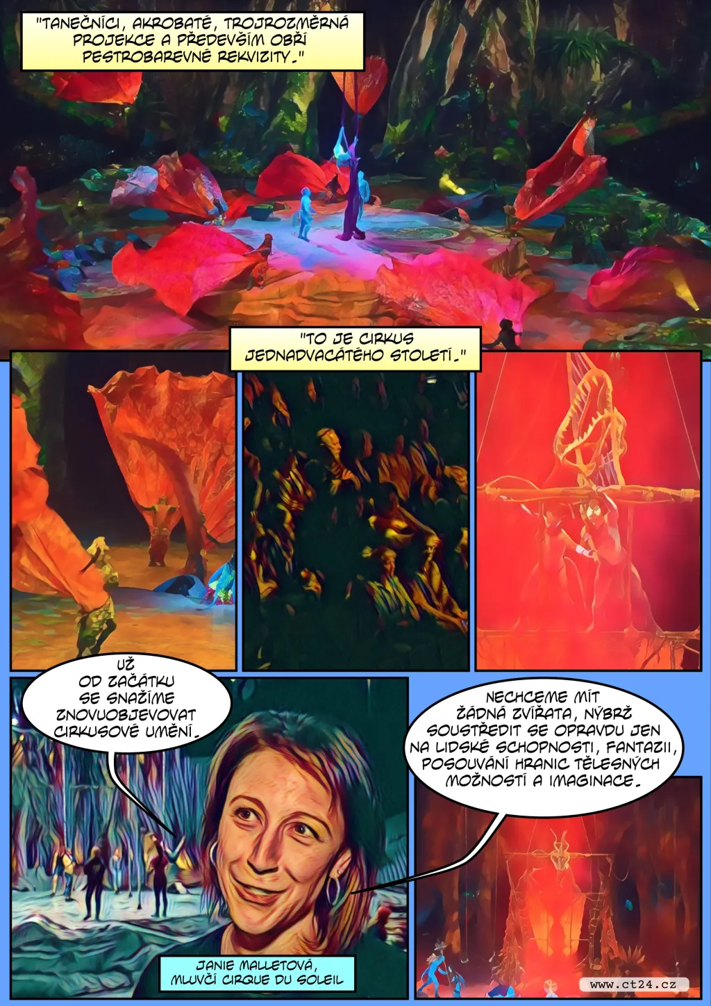 Komiks: Cirque du Soleil