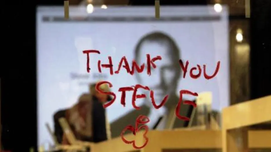 Vzkaz od obdivovatelů Steva Jobse