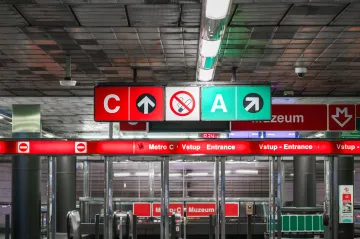 Metro C kvůli výluce týden nepojede přes centrum Prahy