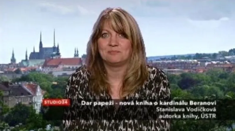 Historička Stanislava Vodičková hostem Studia ČT24