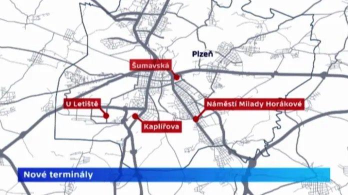 Plzeňské dopravní terminály