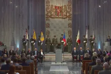 Předávání vyznamenání u příležitosti výročí konce druhé světové války