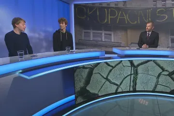 Bučeli na rektora Zimu, vytýká autor petice. Lhal a je nedůvěryhodný, vysvětluje stávkující student