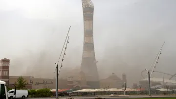 Požár ve Villagio Mall v Dauhá