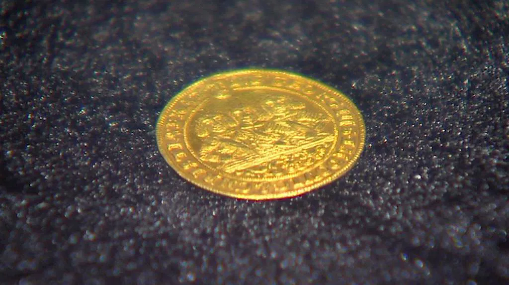 Zlatá mince v Prácheňském muzeu