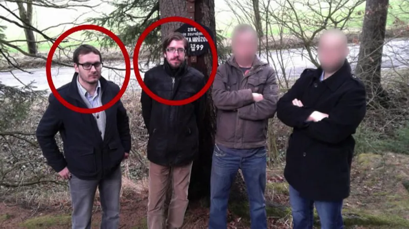 Adam B. Bartoš a Ladislav Zemánek se k umístění textu přihlásili na webu zdroj: web Národní demokracie