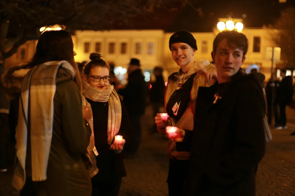 Palackého náměstí v Kutné Hoře – vzpomínka na historické události 17. listopadu