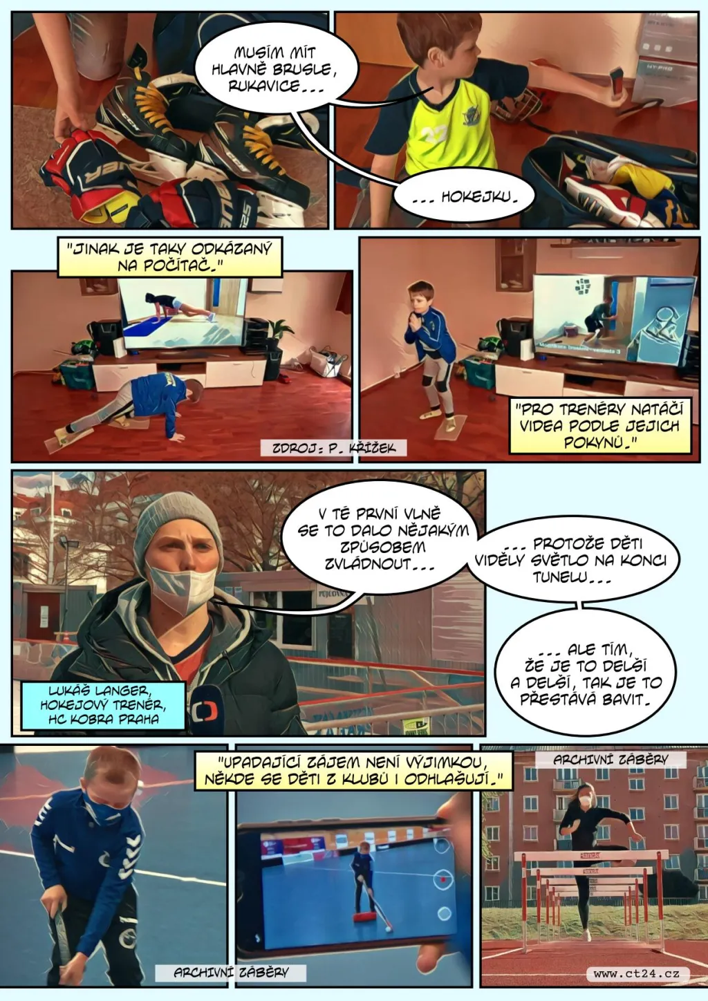 Amatérský sport v době koronavirové