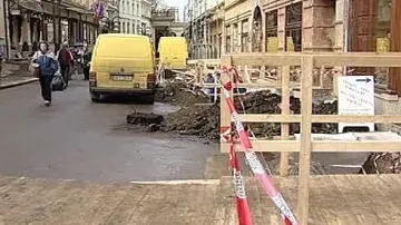 Ulice v rekonstrukci