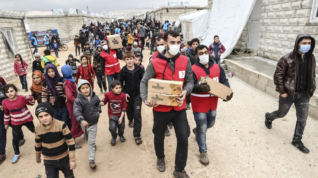 Turecko postavilo v Idlíbu pro syrské uprchlíky provizorní domy