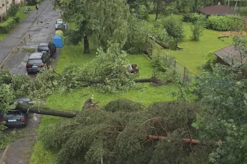 Po bouřce bylo bez elektřiny několik tisíc domácností