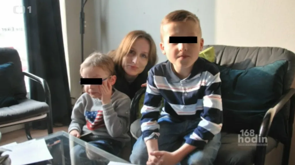 Eva Michaláková se svými dětmi