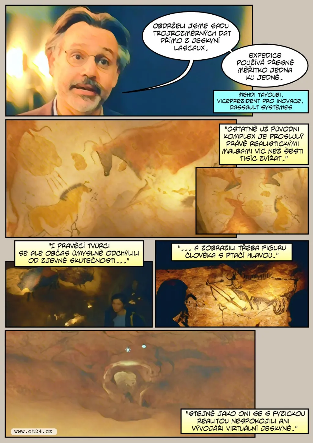 Pravěké malby ve virtuální realitě