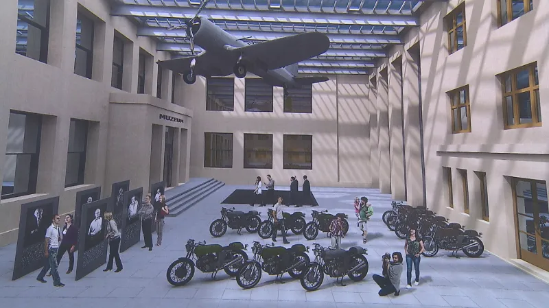 Projekt rekonstrukce Armádního muzea Žižkov