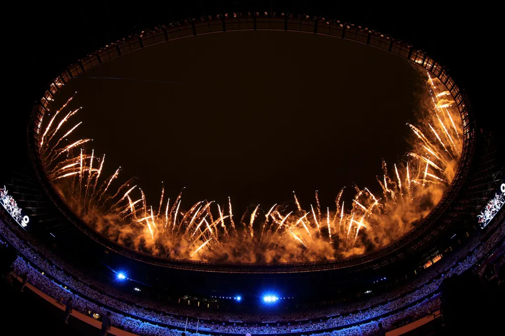 Slavnostní zahájení letních olympijských her v Tokiu