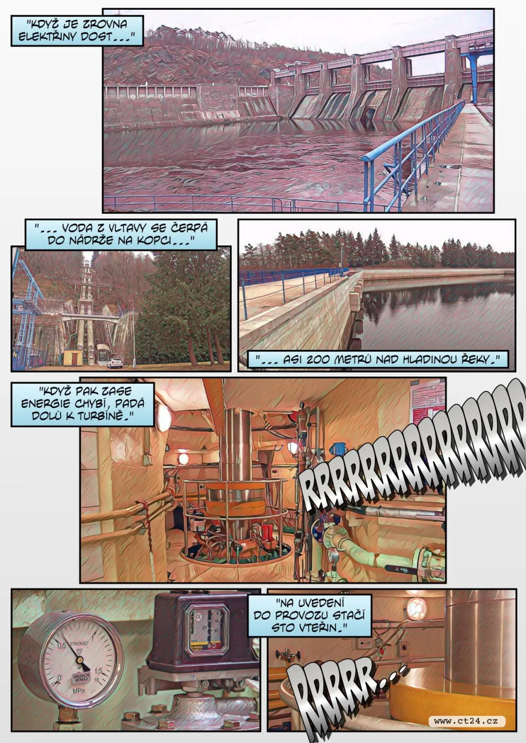 Rekonstrukce elektrárny ve Štěchovicích