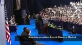 Projev amerického prezidenta v Moskvě