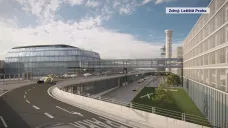 Vizualizace nové podoby pražského letiště